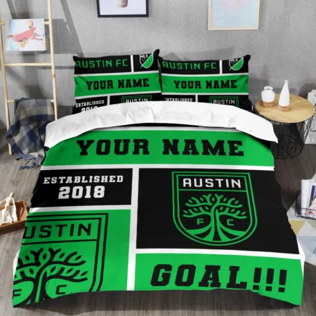 Custom Name MLS Austin FC Exclusive All Over Prints BLMLS151024A2ATXSJT - Bedding Set