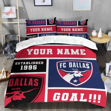 Custom Name MLS FC Dallas Exclusive All Over Prints BLMLS151024A2DALSJT - Bedding Set