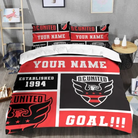 Custom Name MLS DC United Exclusive All Over Prints BLMLS151024A2DCSJT - Bedding Set