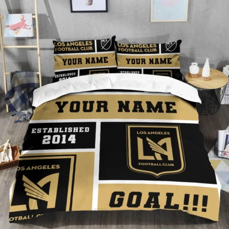 Custom Name MLS Los Angeles FC Exclusive All Over Prints BLMLS151024A2LAFSJT - Bedding Set