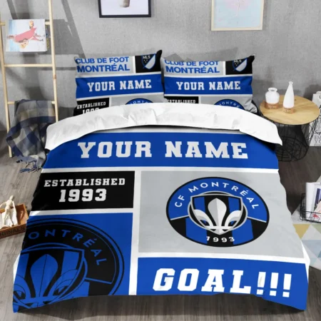 Custom Name MLS CF Montreal Exclusive All Over Prints BLMLS151024A2MTLSJT - Bedding Set