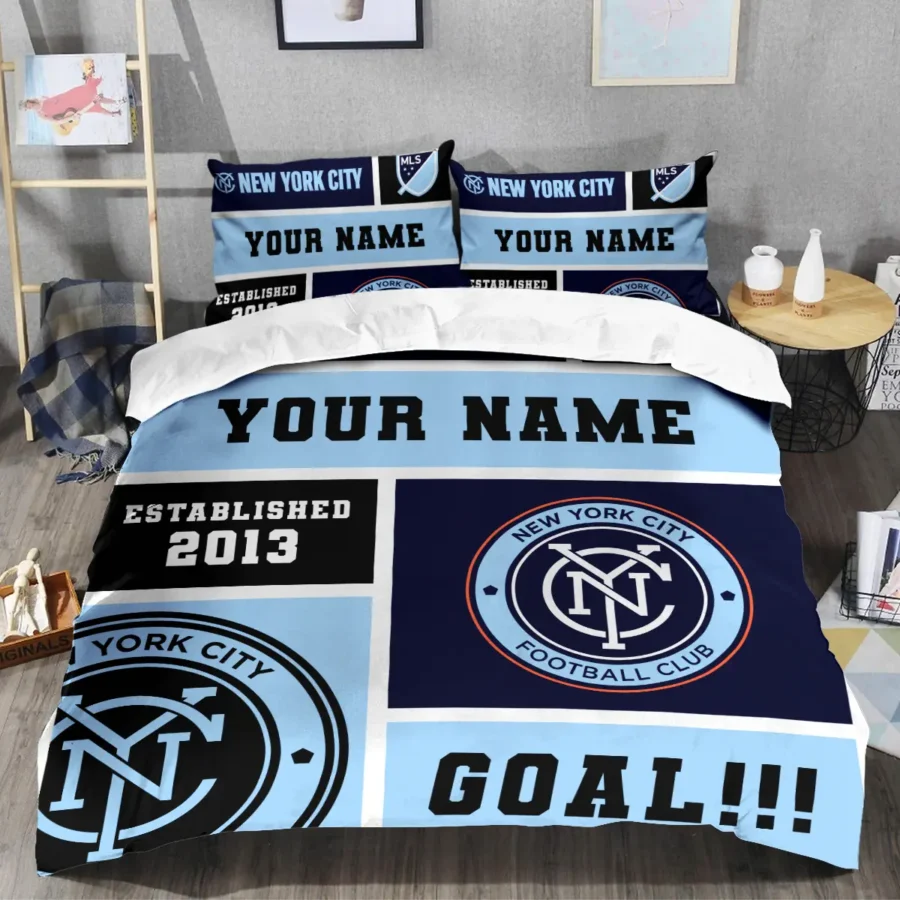 Custom Name MLS New York City Exclusive All Over Prints BLMLS151024A2NYCSJT - Bedding Set