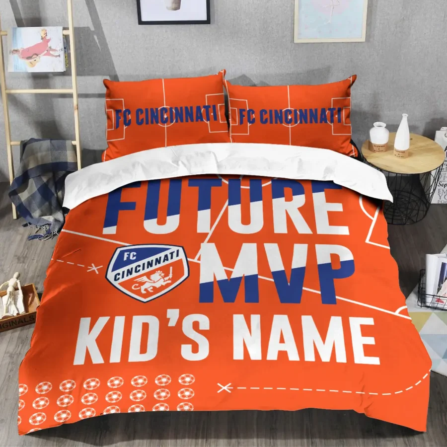 Future MVP Custom Kid Name MLS Cincinnati Exclusive All Over Prints BLMLS161024A1CINSJT - Bedding Set