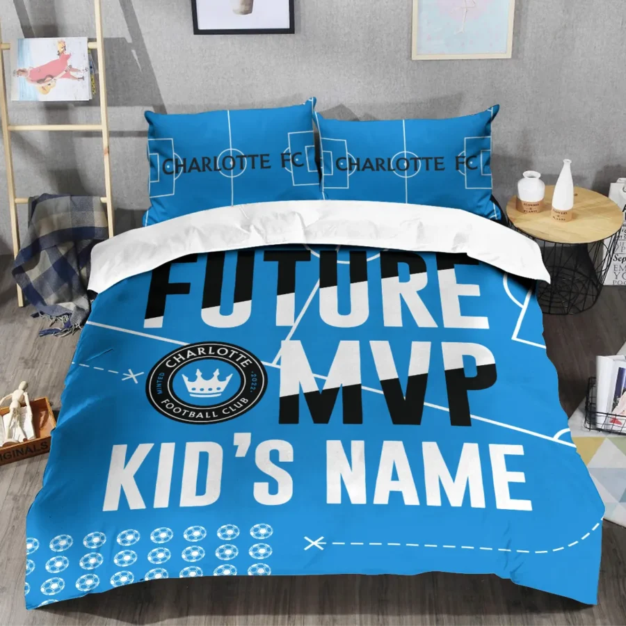 Future MVP Custom Kid Name MLS Charlotte Exclusive All Over Prints BLMLS161024A1CLTSJT - Bedding Set