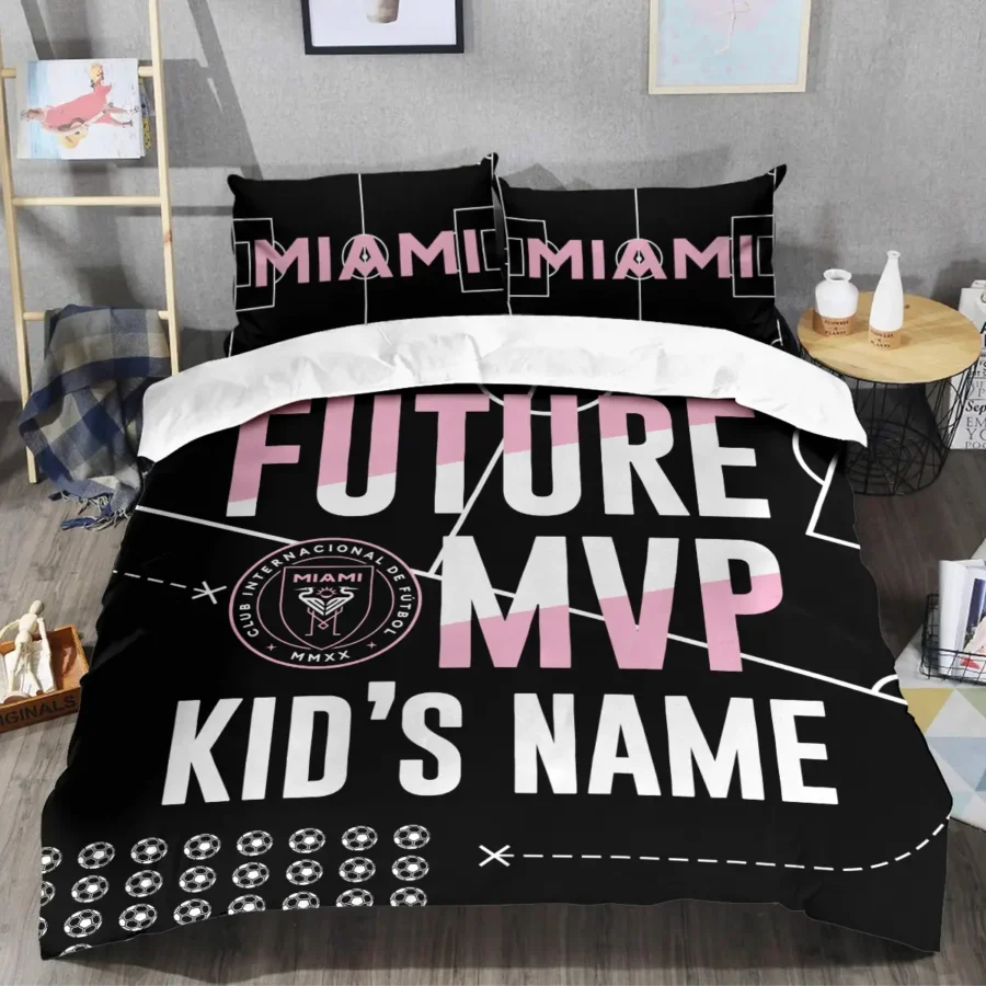 Future MVP Custom Kid Name MLS Inter Miami Exclusive All Over Prints BLMLS161024A1MIASJT - Bedding Set