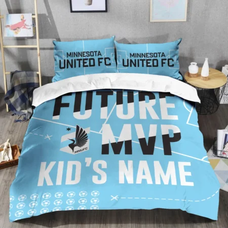 Future MVP Custom Kid Name MLS Minnesota United Exclusive All Over Prints BLMLS161024A1MINSJT - Bedding Set