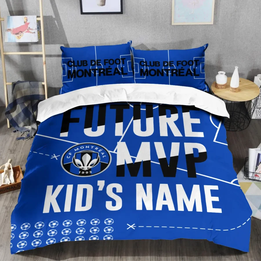 Future MVP Custom Kid Name MLS CF Montreal Exclusive All Over Prints BLMLS161024A1MTLSJT - Bedding Set