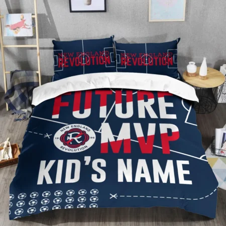 Future MVP Custom Kid Name MLS New England Exclusive All Over Prints BLMLS161024A1NESJT - Bedding Set