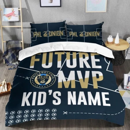 Future MVP Custom Kid Name MLS Philadelphia Union Exclusive All Over Prints BLMLS161024A1PHISJT - Bedding Set