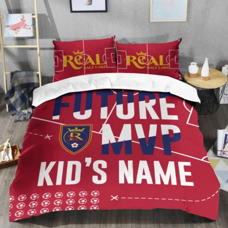 Future MVP Custom Kid Name MLS Real Salt Lake Exclusive All Over Prints BLMLS161024A1RSLSJT - Bedding Set