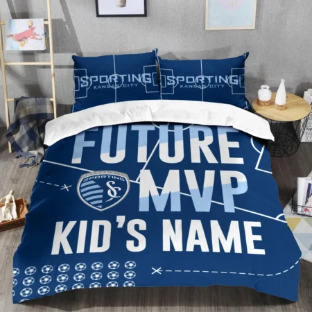 Future MVP Custom Kid Name MLS Sporting Kansas City Exclusive All Over Prints BLMLS161024A1SKCSJT - Bedding Set