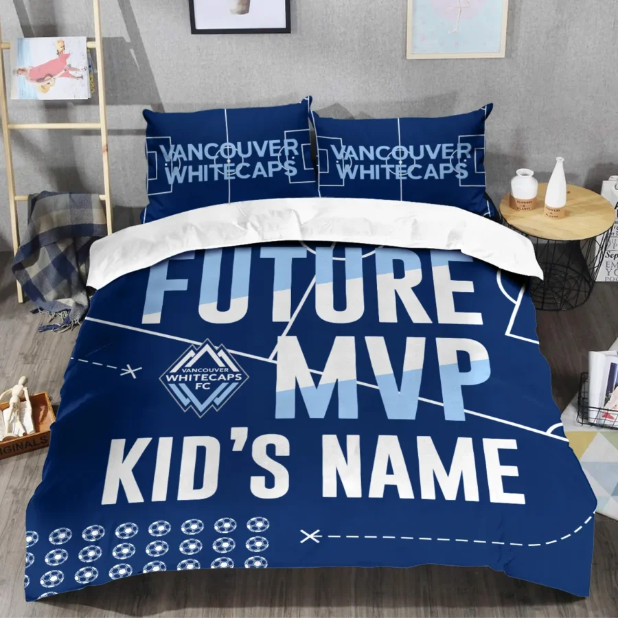 Future MVP Custom Kid Name MLS Vancouver Whitecaps Exclusive All Over Prints BLMLS161024A1VANSJT - Bedding Set