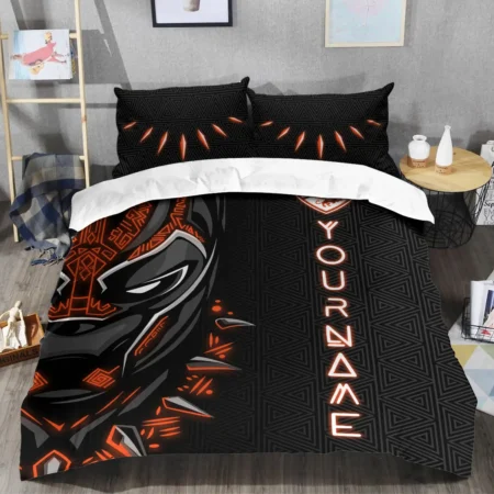 Black Panther Custom Name MLS Cincinnati Exclusive All Over Prints BLMLS161024A2CINSJT - Bedding Set