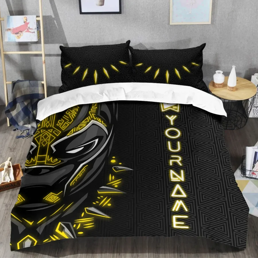 Black Panther Custom Name MLS Columbus Crew Exclusive All Over Prints BLMLS161024A2CLBSJT - Bedding Set