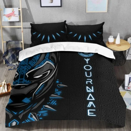 Black Panther Custom Name MLS Charlotte Exclusive All Over Prints BLMLS161024A2CLTSJT - Bedding Set