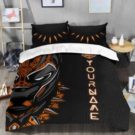 Black Panther Custom Name MLS Houston Dynamo Exclusive All Over Prints BLMLS161024A2HOUSJT - Bedding Set