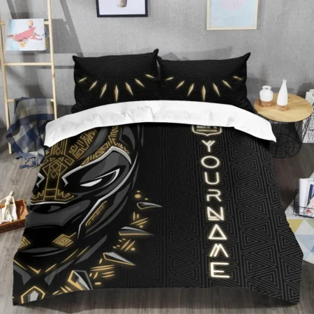 Black Panther Custom Name MLS Los Angeles FC Exclusive All Over Prints BLMLS161024A2LAFSJT - Bedding Set