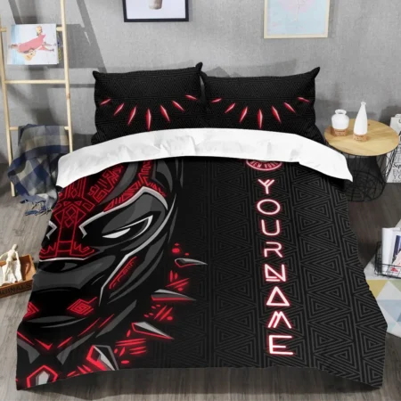 Black Panther Custom Name MLS New York Red Bulls Exclusive All Over Prints BLMLS161024A2NYSJT - Bedding Set