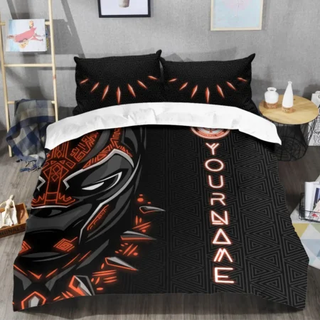 Black Panther Custom Name MLS New York City Exclusive All Over Prints BLMLS161024A2NYCSJT - Bedding Set