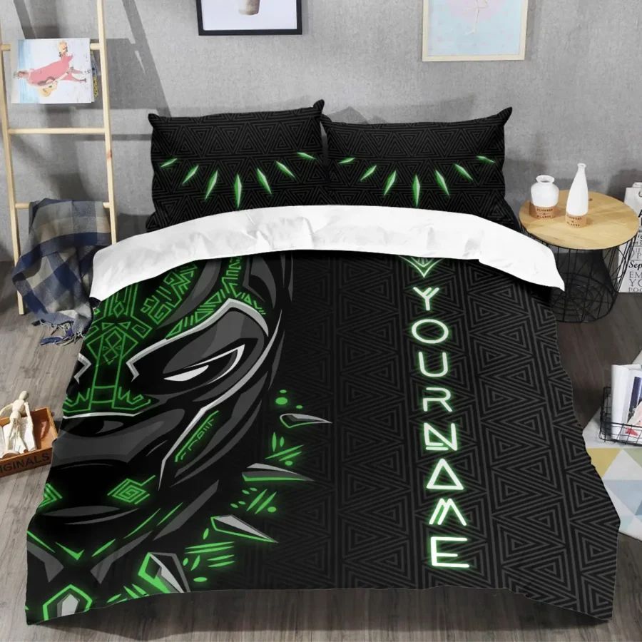 Black Panther Custom Name MLS Seattle Sounders Exclusive All Over Prints BLMLS161024A2SEASJT - Bedding Set