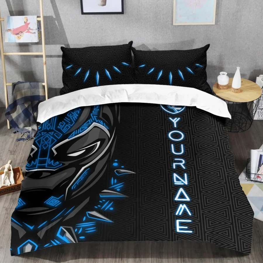 Black Panther Custom Name MLS San Jose Earthquakes Exclusive All Over Prints BLMLS161024A2SJSJT - Bedding Set