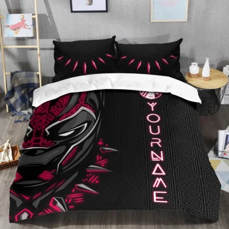 Black Panther Custom Name MLS St. Louis City Exclusive All Over Prints BLMLS161024A2STLSJT - Bedding Set