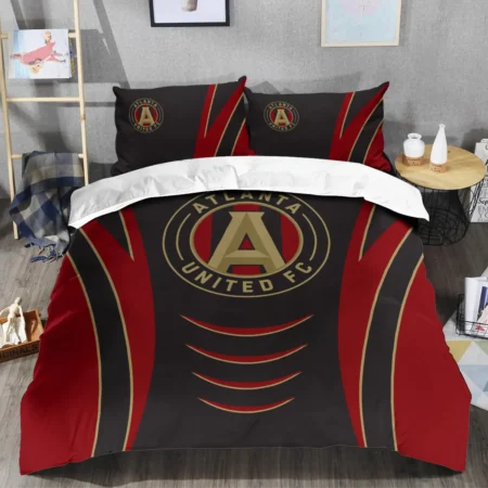 MLS Atlanta United Exclusive All Over Prints BLMLS81024A1ATLSJT - Bedding Set