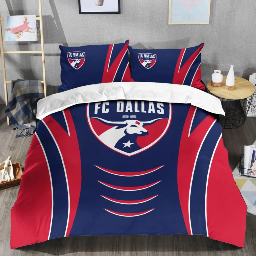 MLS FC Dallas Exclusive All Over Prints BLMLS81024A1DALSJT - Bedding Set