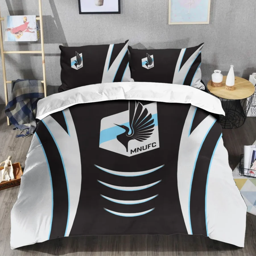 MLS Minnesota United Exclusive All Over Prints BLMLS81024A1MINSJT - Bedding Set