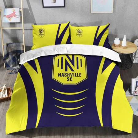 MLS Nashville SC Exclusive All Over Prints BLMLS81024A1NSHSJT - Bedding Set