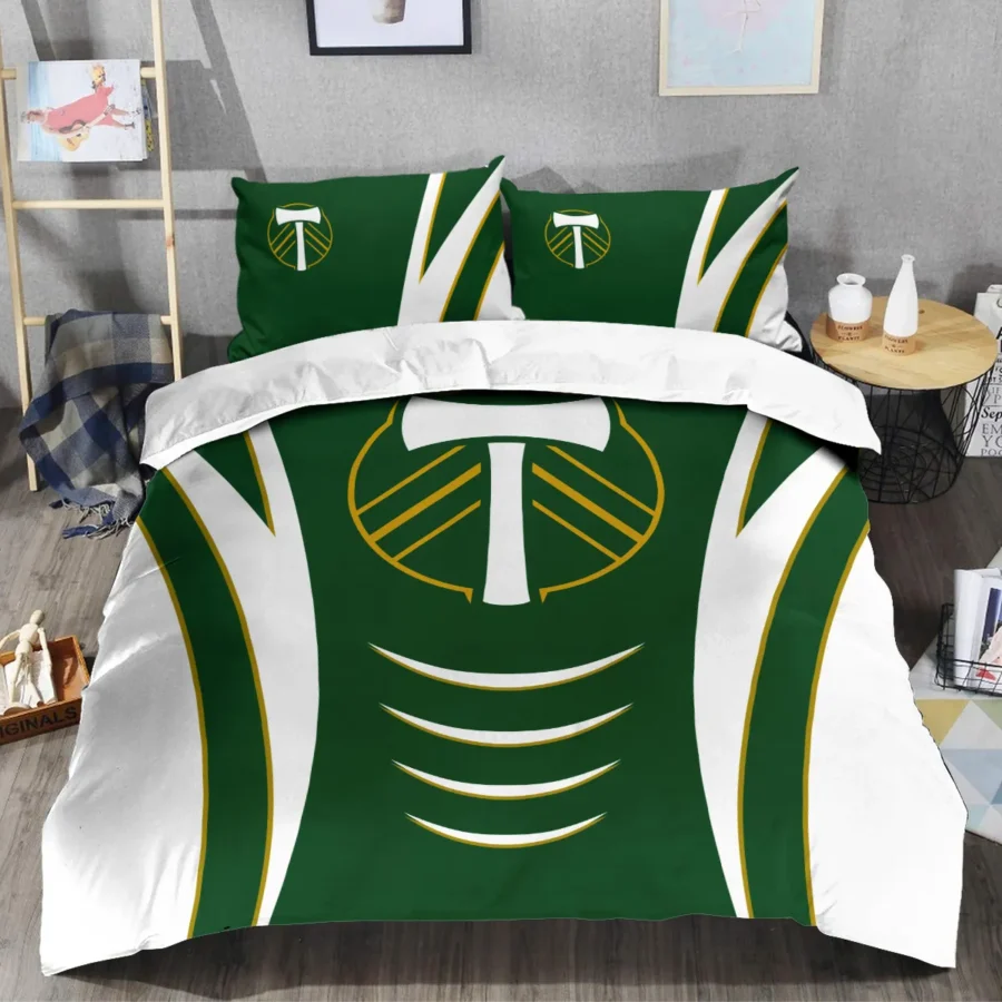 MLS Portland Timbers Exclusive All Over Prints BLMLS81024A1PORSJT - Bedding Set