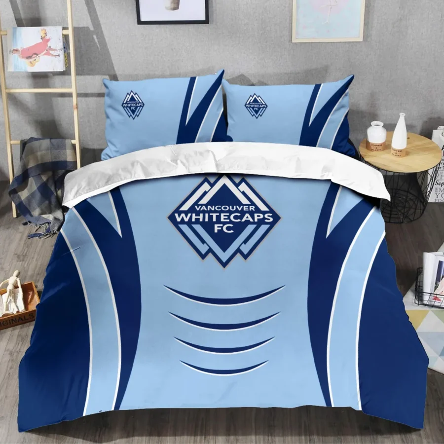 MLS Vancouver Whitecaps Exclusive All Over Prints BLMLS81024A1VANSJT - Bedding Set