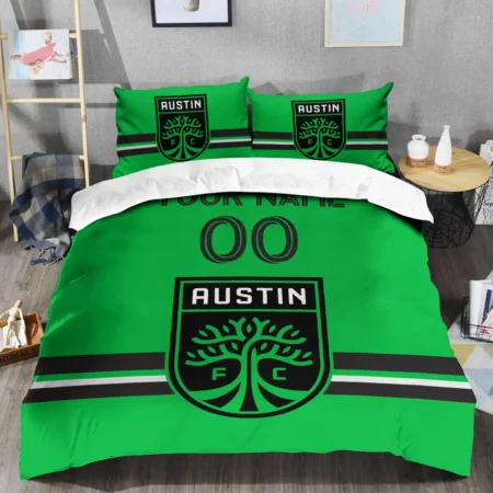 MLS Austin FC Exclusive All Over Prints BLMLS81024A2ATXSJT - Bedding Set