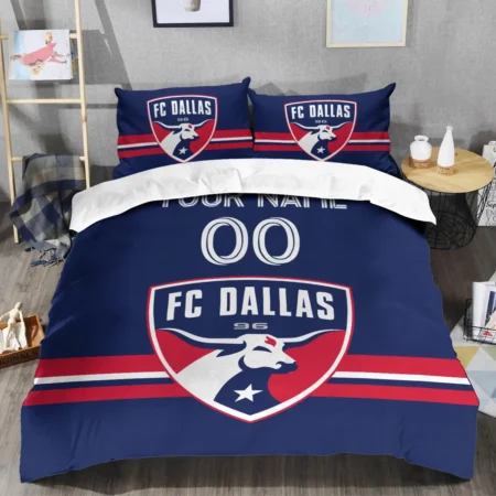 MLS FC Dallas Exclusive All Over Prints BLMLS81024A2DALSJT - Bedding Set