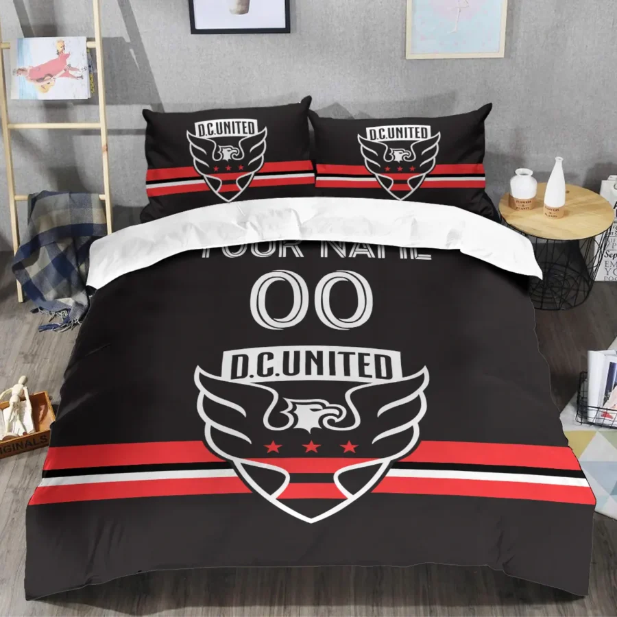 MLS DC United Exclusive All Over Prints BLMLS81024A2DCSJT - Bedding Set