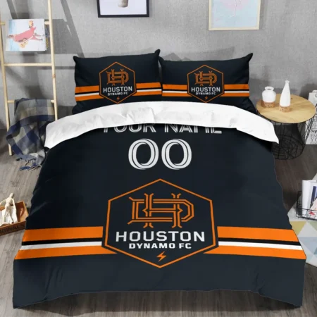 MLS Houston Dynamo Exclusive All Over Prints BLMLS81024A2HOUSJT - Bedding Set