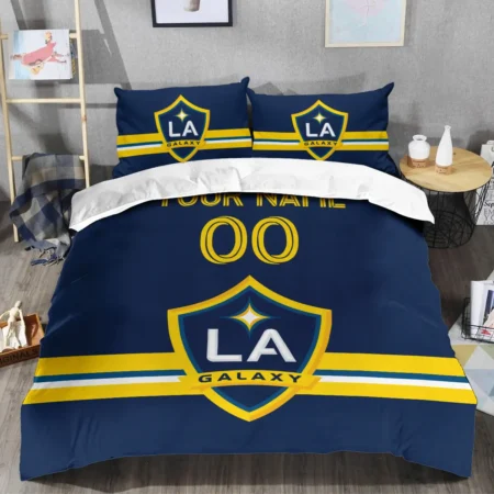 MLS LA Galaxy Exclusive All Over Prints BLMLS81024A2LASJT - Bedding Set