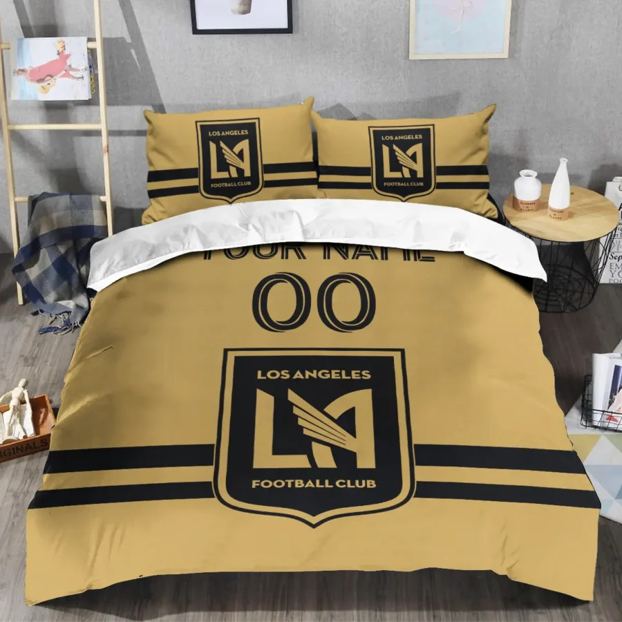 MLS Los Angeles FC Exclusive All Over Prints BLMLS81024A2LAFSJT - Bedding Set