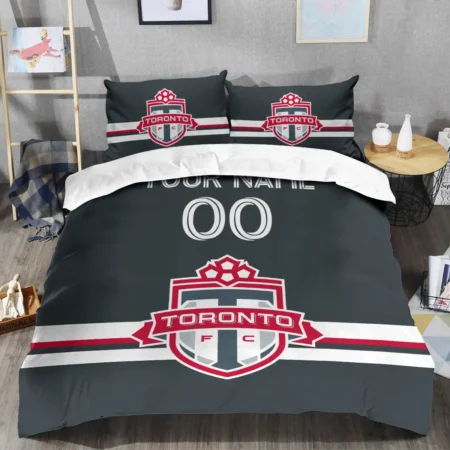 MLS Toronto FC Exclusive All Over Prints BLMLS81024A2TORSJT - Bedding Set