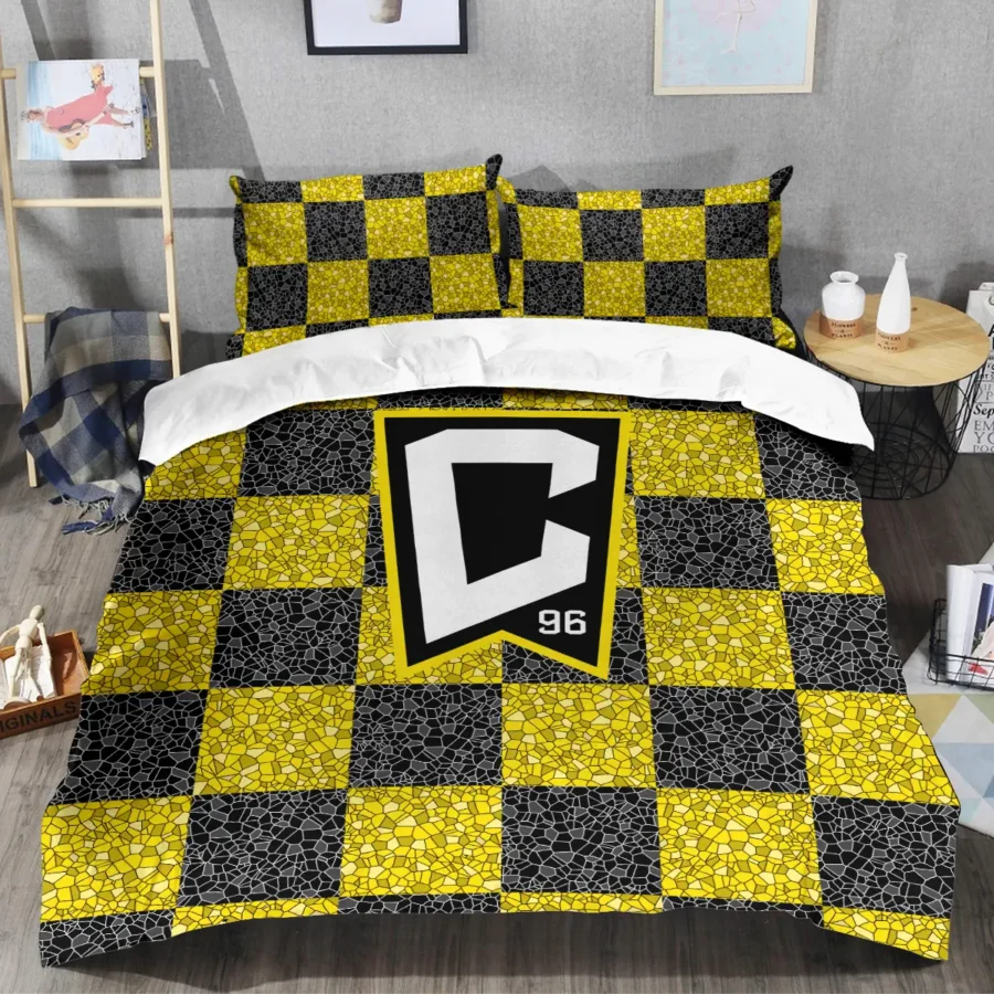 Caro Pattern MLS Columbus Crew Exclusive All Over Prints BLMLS91024A1CLBSJT - Bedding Set