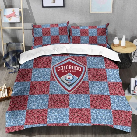 Caro Pattern MLS Colorado Rapids Exclusive All Over Prints BLMLS91024A1COLSJT - Bedding Set