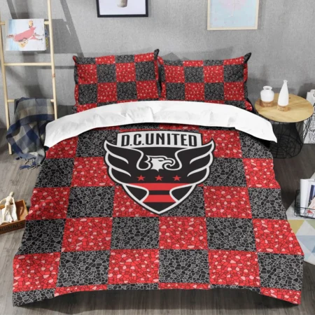 Caro Pattern MLS DC United Exclusive All Over Prints BLMLS91024A1DCSJT - Bedding Set