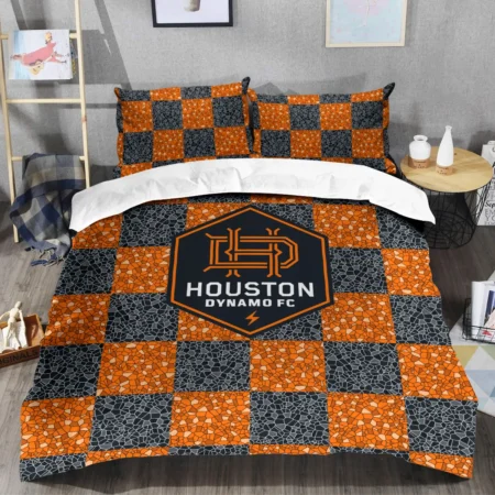 Caro Pattern MLS Houston Dynamo Exclusive All Over Prints BLMLS91024A1HOUSJT - Bedding Set