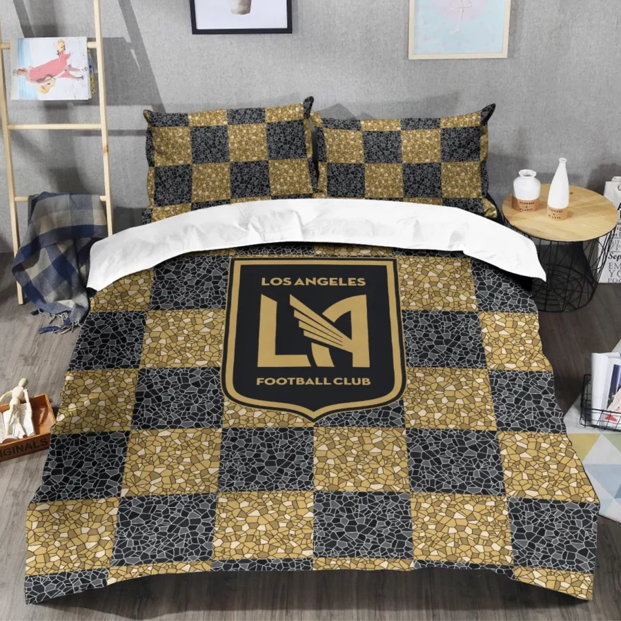 Caro Pattern MLS Los Angeles FC Exclusive All Over Prints BLMLS91024A1LAFSJT - Bedding Set