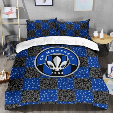 Caro Pattern MLS CF Montreal Exclusive All Over Prints BLMLS91024A1MTLSJT - Bedding Set