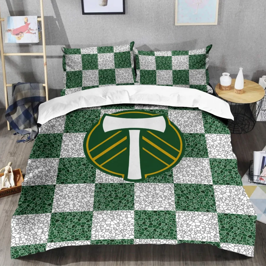 Caro Pattern MLS Portland Timbers Exclusive All Over Prints BLMLS91024A1PORSJT - Bedding Set