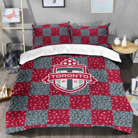 Caro Pattern MLS Toronto FC Exclusive All Over Prints BLMLS91024A1TORSJT - Bedding Set