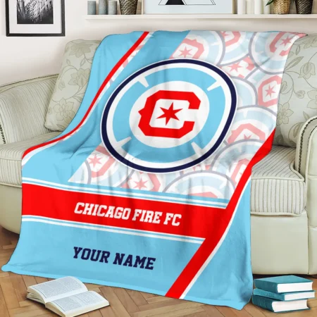 Special Release Chicago Fire MLS Blanket All Over Prints HOMLS081024BLK01CHI