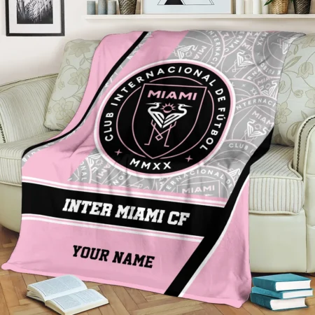 Special Release Inter Miami MLS Blanket All Over Prints HOMLS081024BLK01MIA