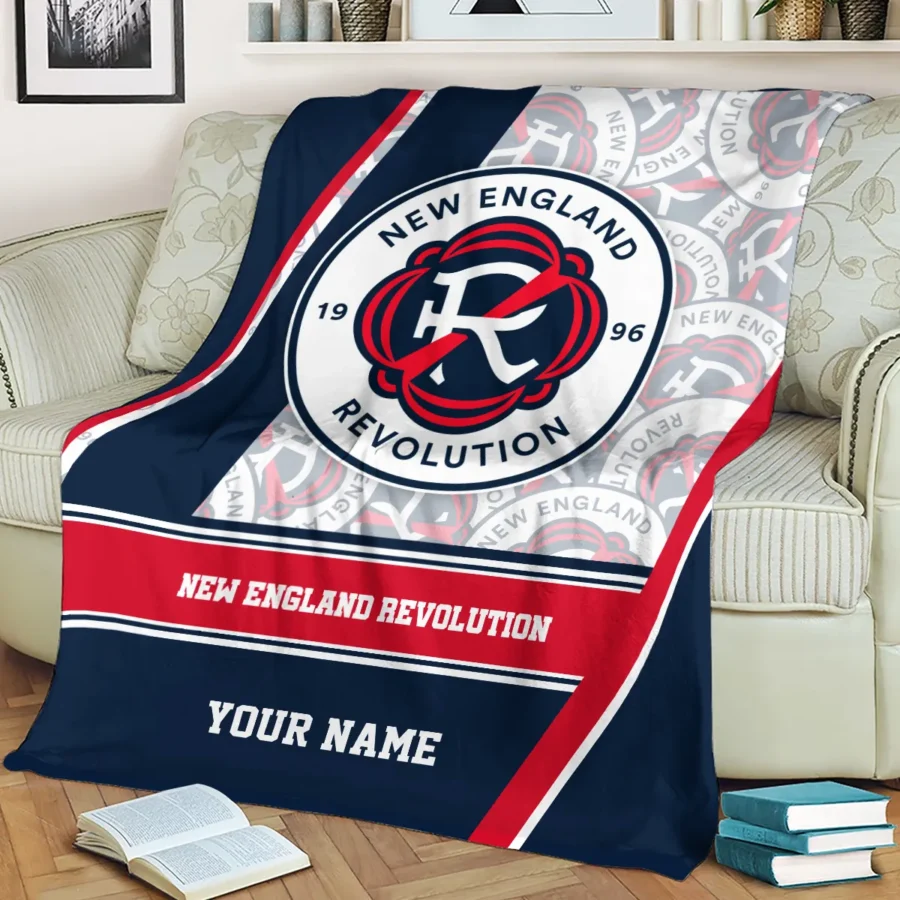 Special Release New England MLS Blanket All Over Prints HOMLS081024BLK01NE